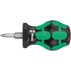 Destornillador Stubby Wera para tornillos Phillips PH1 Serie 350
