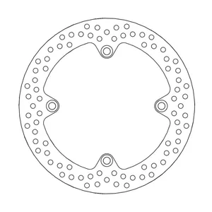 Rotor de freno serie Halo de Moto-Master
