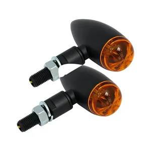 Micro, intermitentes LED tipo bala, negros