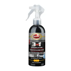 Autosol, 3 en 1 para acero inoxidable. Botella 250 ml