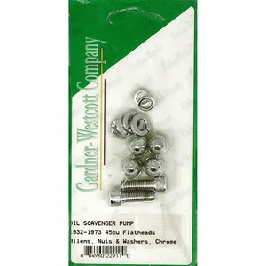 Kit de tornillos para bomba de aspiración de aceite