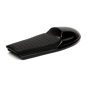 C-Racer, asiento café racer Future Classic. Negro