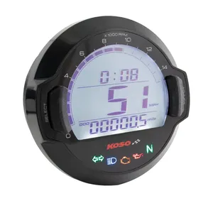 KOSO, D64 DL-03SR velocímetro/cuentarrevoluciones multifuncional