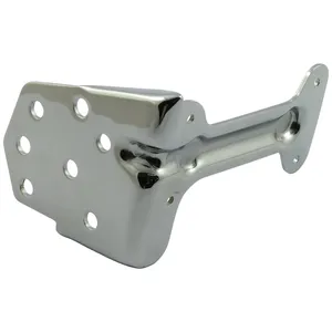 Soporte para regulador/rectificador de voltaje. Cromado