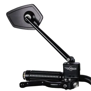 Espejo Motogadget mo.view race 180 sin cristal. Negro. Derecho