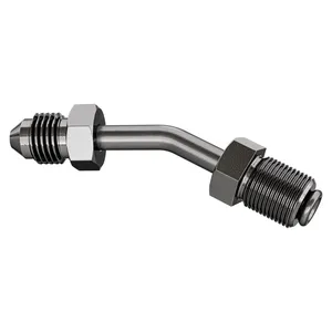 Goodridge, adaptador de embrague hidráulico. Angular. Acero inoxidable