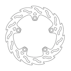 Rotor de freno serie Flame de Moto-Master