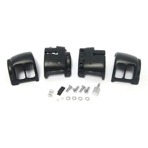 Juego de carcasas de interruptores. Negro