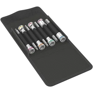 Puntas hexagonales de vaso Wera extendidas 3/8" - medidas US