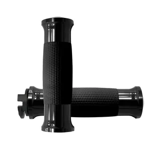 Empuñaduras Avon de gel anodizadas en negro