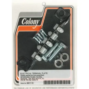 Colony, placa de terminales eléctricos