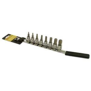 Cruztools, juego de puntas de vaso hexagonal. Accionamiento de 3/8"