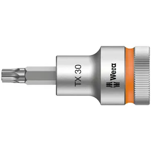 Puntero de vaso Torx® Wera Zyklop 1/2" con función de retención