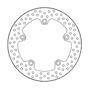 Rotor de freno serie Halo de Moto-Master