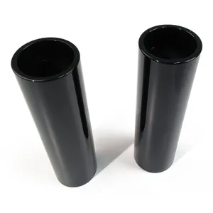 Kit de cubiertas superiores de horquilla de 2 piezas Cult-Werk. Negro brillante