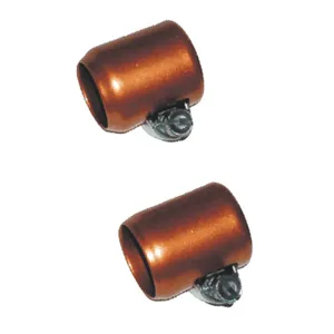 Abrazaderas para manguera de aceite NAMZ. ID de 3/8". Cobre