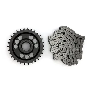 Evolution Industries, kit de piñón y cadena sólido. 30T