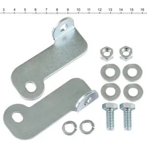 Adaptadores de filtro de aire únicamente, para soporte de adaptador. Cromado