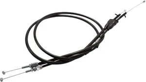 Cable de acelerador con funda de vinilo negro para motocicleta Harley-Davidson
