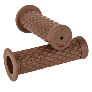 Burly, juego de empuñaduras Diamondback para manillar de 7/8" (22mm). Marrón