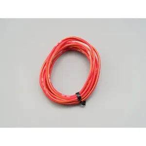 Cable eléctrico. 2 metros 0.75sq. Rojo/amarillo