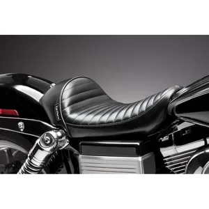 Asiento solo LePera, Stubs Cafe. Negro, plisado