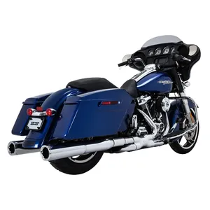 Vance & Hines, tubos de escape cruzados Power Duals PCX. Cromado