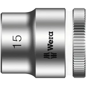 Wera Zyklop 3/8" llave de vaso - Métrica 15.0