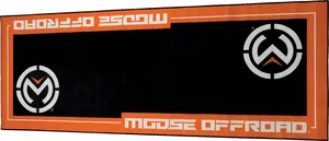 Almohadilla de asiento negra para motocicleta