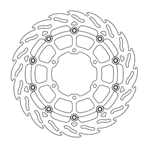 Rotor de freno flotante serie Flame de Moto-Master