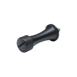 Kuryakyn, tornillo de asiento extendido 1/4"-20. Negro mate