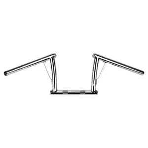 Burly, manillar Viejocito de 1", elevación de 8". Cromado