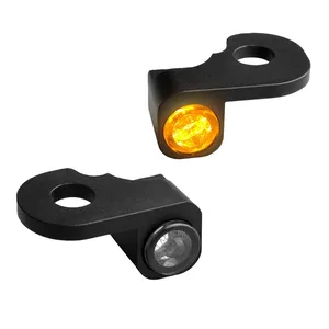 HeinzBikes, intermitentes Nano debajo del manillar. Negro sin PL