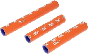 Kit de mangueiras de radiador - mangueiras silicone laranja