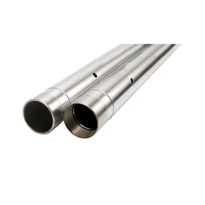 Tubos de horquilla invertida CC Eng. de 43 mm de 24,5", cromo duro