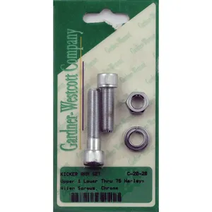 GW, kit de montaje de pedal de arranque y brazo. Cabezas Allen cromadas <span style="color: red;font-size: 0,5em">- PEDIDO ESPECIAL -</span>