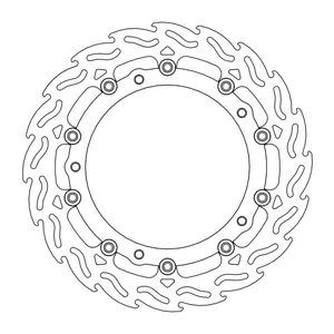 Rotor de freno flotante serie Flame de Moto-Master