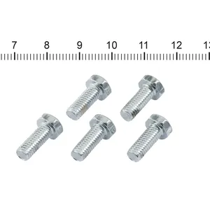 Tornillo, 10-32 x 1/2 cabeza hexagonal con arandela