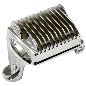 Transpo, regulador/rectificador de voltaje. Cromado