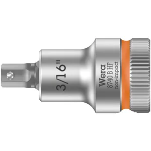 Wera Zyklop 3/8" Bit hexagonal con función de sujeción Tallas US