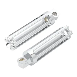 Arlen Ness, estriberas de 10 calibres. Cromado <span style="color: red;font-size: 0,5em">- PEDIDO ESPECIAL -</span>