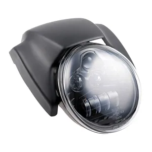 Cult-Werk, kit de faro LED. Estilo Night Rod. Negro mate
