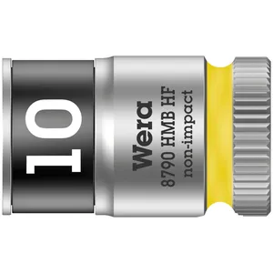 Wera Zyklop 3/8" llave de vaso con función de retención - Métrica 10.0