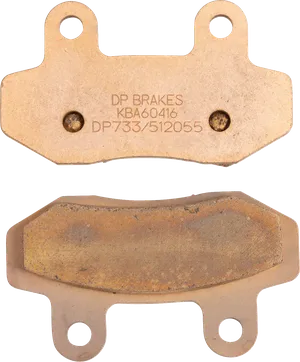 Pastilhas de travão sinterizadas - surron DP733