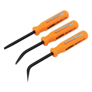 Lang Tools, juego de 3 palancas de bolsillo mini. Naranja