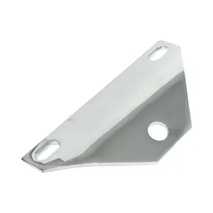 Soporte de montaje para faro personalizado. Cromado