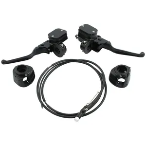 Kit de conversión de embrague hidráulico para manillar. Negro
