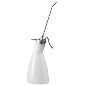 Aceitera de taller Pressol, blanca con pico. 300 ml