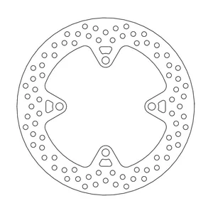 Rotor de freno serie Halo de Moto-Master