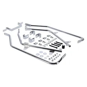Kit de montaje para bolsa trasera de tipo bagger Cycle Visions, cromo <span style="color: red;font-size: 0,5em">- PEDIDO ESPECIAL -</span>